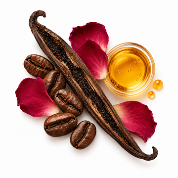 Best Sellers – vanilla, coffee, rose and honey